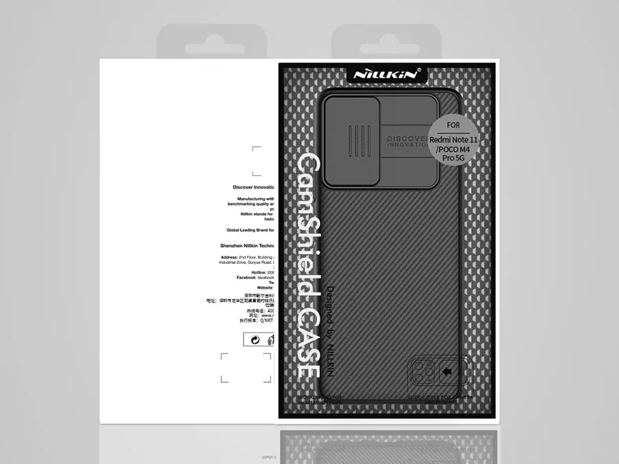 نیلکین قاب محافظ شیائومی نیلکین Nillkin Xiaomi Redmi Note 11 China/POCO M4 Pro 5G CamShield Case