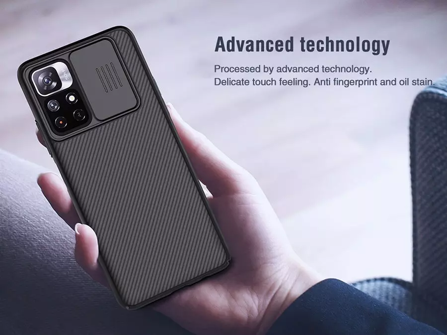نیلکین قاب محافظ شیائومی نیلکین Nillkin Xiaomi Redmi Note 11 China/POCO M4 Pro 5G CamShield Case
