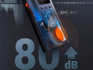چراغ قوه لیزری به همراه رادیو و پاور بانک xiaomi Youpin Nextool 6-in-1 Laser Light Power Bank for FM Radio Flashlight