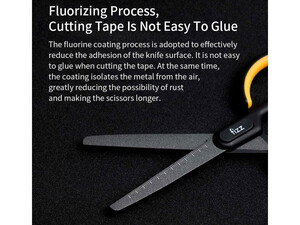 قیچی لوازم تحریر شیائومی Xiaomi Fizz Teflon Scissors