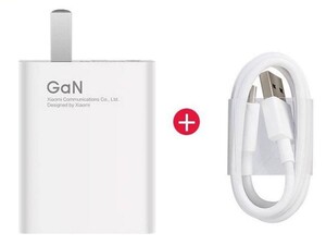 شارژر دیواری سریع با کابل تایپ سی شیائومی Xiaomi 55W GaN Fast Charger MDY-12-EQ