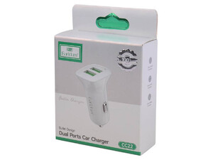 شارژ فندکی دو پورت ارلدام Earldom 2port car charger model ES-CC22