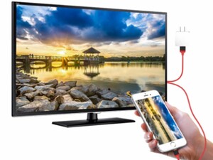 کابل لایتنینگ به اچ دی ام آی ارلدام Earldom Lightning to HDTV Cable ET-W5 2M