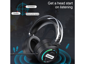 هدفون سیمی گیمینگ لنوو Lenovo Lecoo HT401 Gamming Wired Headphone