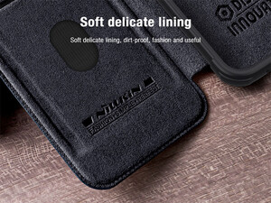 فروش قاب محافظ سامسونگ A24 نیلکین Nillkin Samsung Galaxy A24 4G Qin Pro leather case