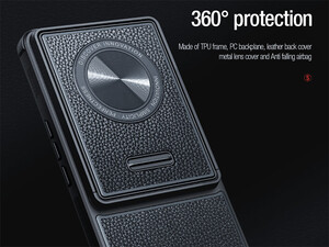 بهترین قاب محافظ شیائومی 12 اس اولترا نیلکین Nillkin Premium Leitz S case Collector's Edition for Xiaomi 12S Ultra