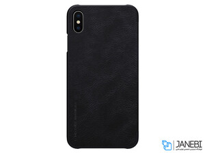 کیف چرمی نیلکین آیفون Nillkin Qin Leather Case iPhone Xs Plusmax