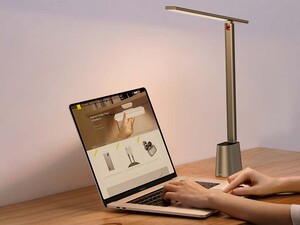 چراغ مطالعه رومیزی قابل شارژ بیسوس Baseus Smart Eye Folding Rechargeable Desk Lamp