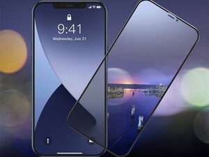 محافظ صفحه نمایش حریم شخصی دوتایی بیسوس آیفون Baseus Privacy Glass iPhone 12 Pro Max