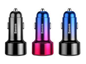 شارژر فندکی دو پورت سریع بیسوس Baseus C20C Magic Series PPS Dual Quick Car Charger 45W