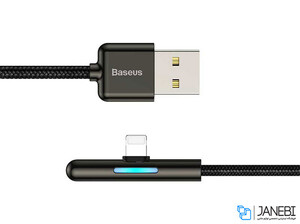 کابل لایتنینگ بیسوس Baseus Iridescent Lamp Game Cable Lightning 2m