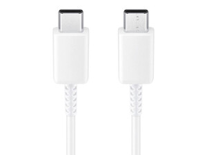 خرید کابل سوپر فست شارژ دو سر تایپ سی 20 سانتی‌متری سامسونگ SAMSUNG USB-C to USB-C Cable EP-DA705BBEGUS