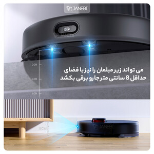 جارو برقی ربات هوشمند شیائومی XIAOMI Mijia dust collecting sweeping robot J05ZHM