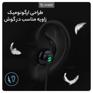 هندزفری با سیم گیمینگ شیائومی Xiaomi Black Shark in- Ear Gaming Headphones BE08