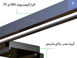 لامپ LED میز کار شیائومی Xiaomi MIIIW D006 Smart Easy Screen Bar Lamp for Monitor