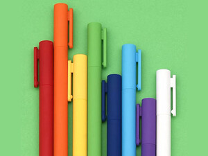 خرید بسته 8 تایی خودکار شیائومی Xiaomi KACOGREEN K1 plastic gel ink pen 8pcs/box pen 0.5mm