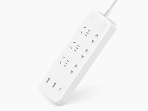 چند راهی و شارژر شیائومی 6 سوکت و 3 یو اس بی Xiaomi ZMI CXP01 Purple Rice Six-Position Power Strip 65W