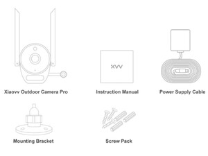 دوربین نظارتی فضای باز هوشمند شیائومی Xiaomi XVV Outdoor Camera Pro B10