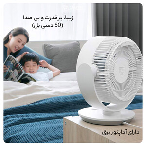 پنکه هوشمند رومیزی میجا شیائومی Xiaomi ZLXHS01ZM Mijia DC Frequency Conversion Circulating Fan