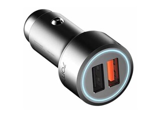 شارژر فندکی شارژ سریع دو پورت 70mai Midrive CC02 QC3.0 Car Charger