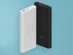 خرید پاوربانک 10000 میلی آمپر همراه با شارژ بیسیم شیائومی Xiaomi Mi Wireless Power Bank 10000 mAh از جانبی