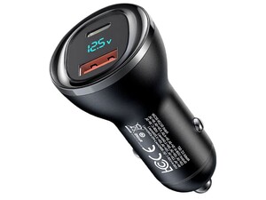 خرید شارژر فندکی فست شارژ خودرو یواس‌بی و تایپ‌سی مک‌دودو MCdodo CC-5670 95W Digital Display Fast Car Charger