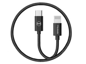 کابل شارژ سریع و انتقال داده تایپ سی به لایتنینگ مک دودو Mcdodo CA-499 Type-C to Lightning Quick Cable 1.2m