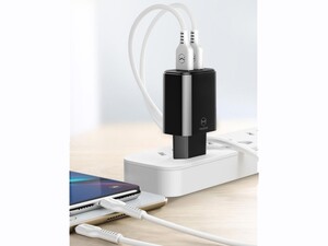 شارژر دیواری فست دو پورت مک دودو MCDODO Dual Port Travel Charger CH-614 دارای قابلیت شارژ دو دستگاه همزمان