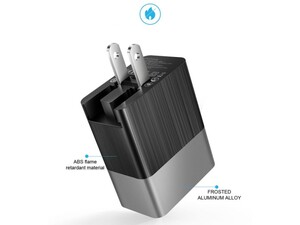 شارژر مسافرتی 18 وات دو پورت مک دودو MCDODO PD QC3.0 Travel CHarger Type-C CH-562 دارای کیفیت ساخت بالا