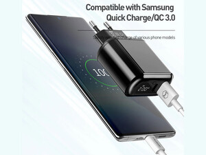 آداپتور فست شارژ 20 وات مک‌دودو Mcdodo CH-717 USB-C/USB-A LED Adapter