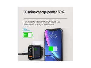 آداپتور فست شارژ 18 وات مک‌دودو Mcdodo CH-717 USB-C/USB LED Adapter