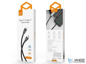 کابل تایپ سی به تایپ سی مک دودو Mcdodo Type-c To Type-c Data Cable 1.5m