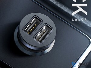 شارژر فندکی دو پورت مک دودو Mcdodo 12W Fast Mini Car Charger