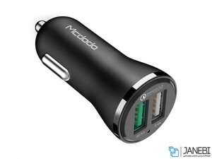 شارژر فندکی سریع دو پورت مک دودو Mcdodo Car Charger Dual USB 30W MAX CC-4910