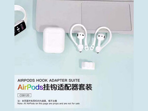 نگهدارنده ایرپادز با قابلیت نصب در بند ساعت کوتتسی Coteetci Airpods hook adapter suit CS8120