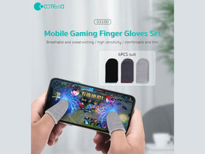 قیمت کاور انگشتی گیمینگ موبایل کوتتسی (پک 6 عددی) COTEetCI Mobile Game Finger Set 6pcs 33100