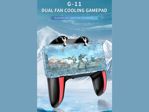 دسته بازی با فن خنک کننده کوتتسی Coteetci G-11 dual fan cooling gamepad CS8813