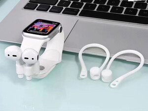 نگهدارنده ایرپاد پرو با قابلیت نصب در بند ساعت کوتتسی Coteetci Airpods Prp hook adapter suit CS8142-BK