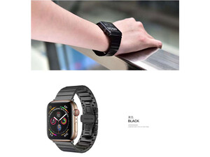 قیمت بند اپل واچ سری 1/2/3/4 استیل کوتتسی Cottetci W25 Stainless Steel Apple Watch Band 42/44 mm WH5238-BK