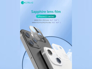 خرید محافظ لنز دوربین آیفون آیفون 13 مینی کوتتسی Coteetci sapphire lens film iphone 13/13mini 34006-BK