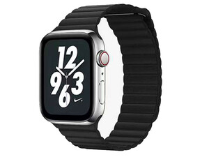 بند اپل واچ 42/44 میلیمتری سری 1/2/3/4/5 کوتتسی Cottetci W7 leather back loop band WH5206-BK