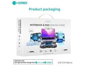 پایه خنک کننده لپ تاپ دارای هولدر موبایل کوتتسی COTEetCI SD-48 Laptop Gaming Cooler Semiconductor Pad 52008