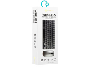 خرید ست کیبورد و موس بی سیم کوتتسی Coteetci wireless keyboard and mouse set 84006