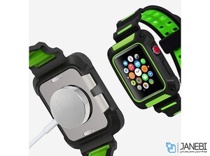 قاب و بند اپل واچ کوتتسی Coteetci PC & Silicone Watch Case Band Suit