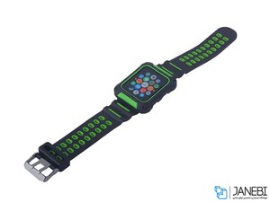 قاب و بند اپل واچ کوتتسی Coteetci PC & Silicone Watch Case Band Suit