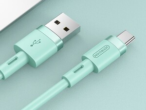 کابل یواس‌بی به تایپ‌سی جویروم JOYROOM original cable high quality liquid silicone usb cables S-1224N2