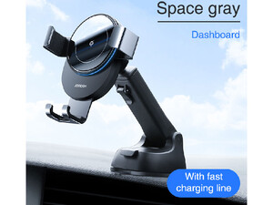 هولدر و شارژر بی سیم جویروم  Joyroom wireless Charging Gravity Car Holder 15W JR-ZS212