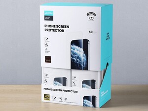 محافظ صفحه شیشه ای آیفون 12 جویروم شفاف Joyroom screen protector for iphone 12 pro max JR-PF843