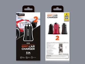 شارژر فندکی دو پورت کوچک جویروم Joyroom F635 mini Car Charger