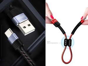 کابل شارژ و انتقال داده مگنتی جویروم Joyroom S-M372 Magnetic Data Cable USB-C 15cm